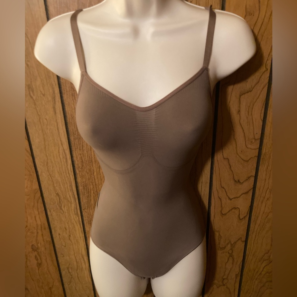 SKIMS Brown Shapewear Bodysuit